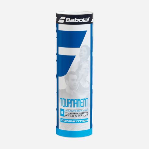 Babolat Shuttle Tournament Fast weiss (6 Shuttles)