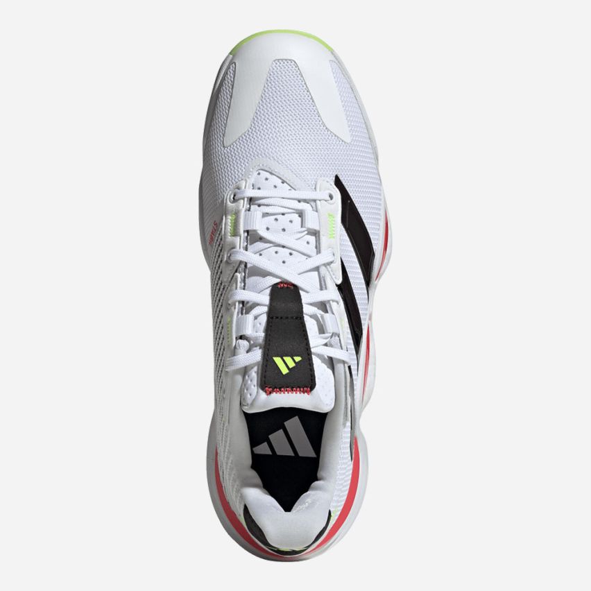Adidas Stabil 16 white/aurora metallic/purple