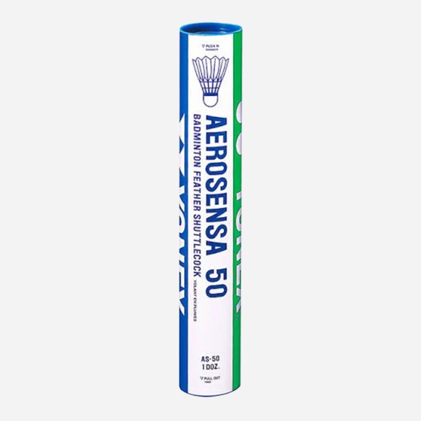 Yonex AEROSENSA 50 weiss (12 Shuttles)