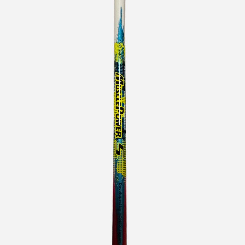 Yonex Badmintonracket Muscle Power 5 rot bespannt